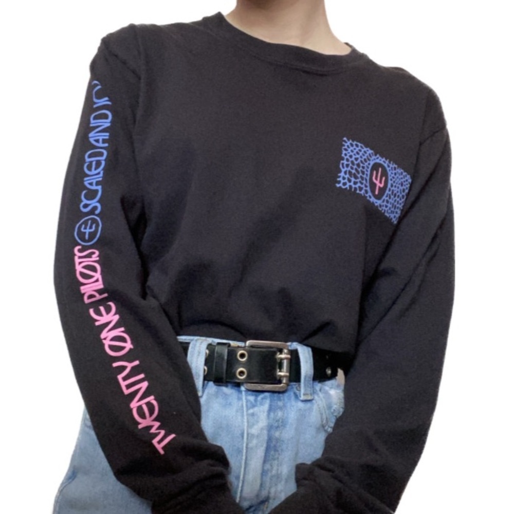 Twenty One Pilots Scaled and Icy Livestream Experience Long Sleeve Shirt